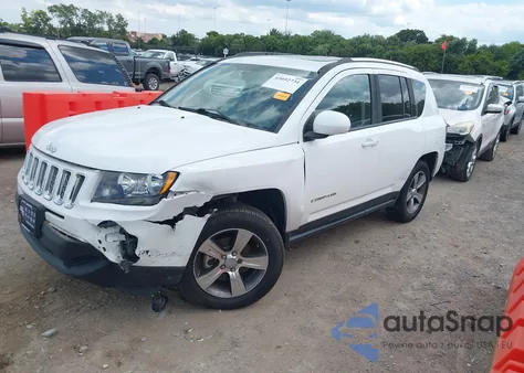 2016 Jeep Compass High Altitude Edition z USA, uszkodzony, nr VIN 1C4NJDEB1GD799102